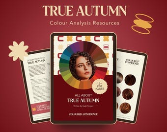 True Autumn – 16 Seasonal Colour Analysis Book PDF