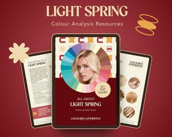 Light Spring – 16 Seasonal Colour Analysis Book PDF