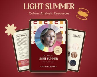 Light Summer – 16 Seasonal Colour Analysis Book PDF