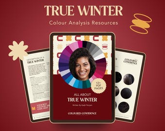 True Winter – 16 Seasonal Colour Analysis Book PDF