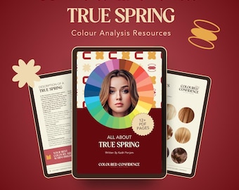 True Spring – 16 Seasonal Colour Analysis Book PDF