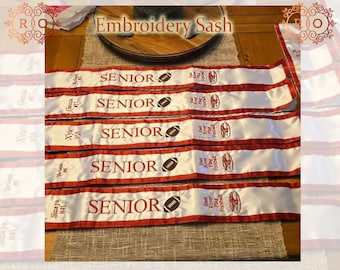 Your Text Embroidery Lace Sash Customized Lace Sash Lace Sash Customize Sash Bridesmaid Sash Custom Bridal Lace Sash Custom Border Lace Sash