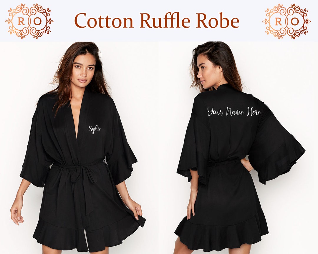 Ruffle Bridesmaid Robes Bridal Party Robes Set of Wedding Robe ...