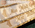 Custom Bridal Lace Sash Customized Embroidery Lace Sash Custom Lace Sash Lace Sash Customize Sash Bridesmaid Sash Custom Border Lace Sash product logo