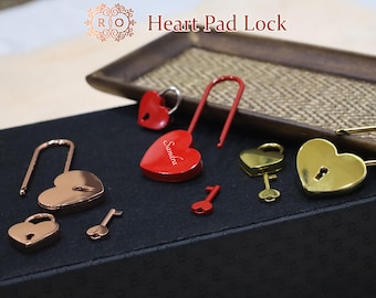 Personalized Love Lock, Custom Engraved Padlock with Key ,Two Hearts Locked in Love Lock,Custom Lock for Love, Anniversary Gift,Wedding Gift