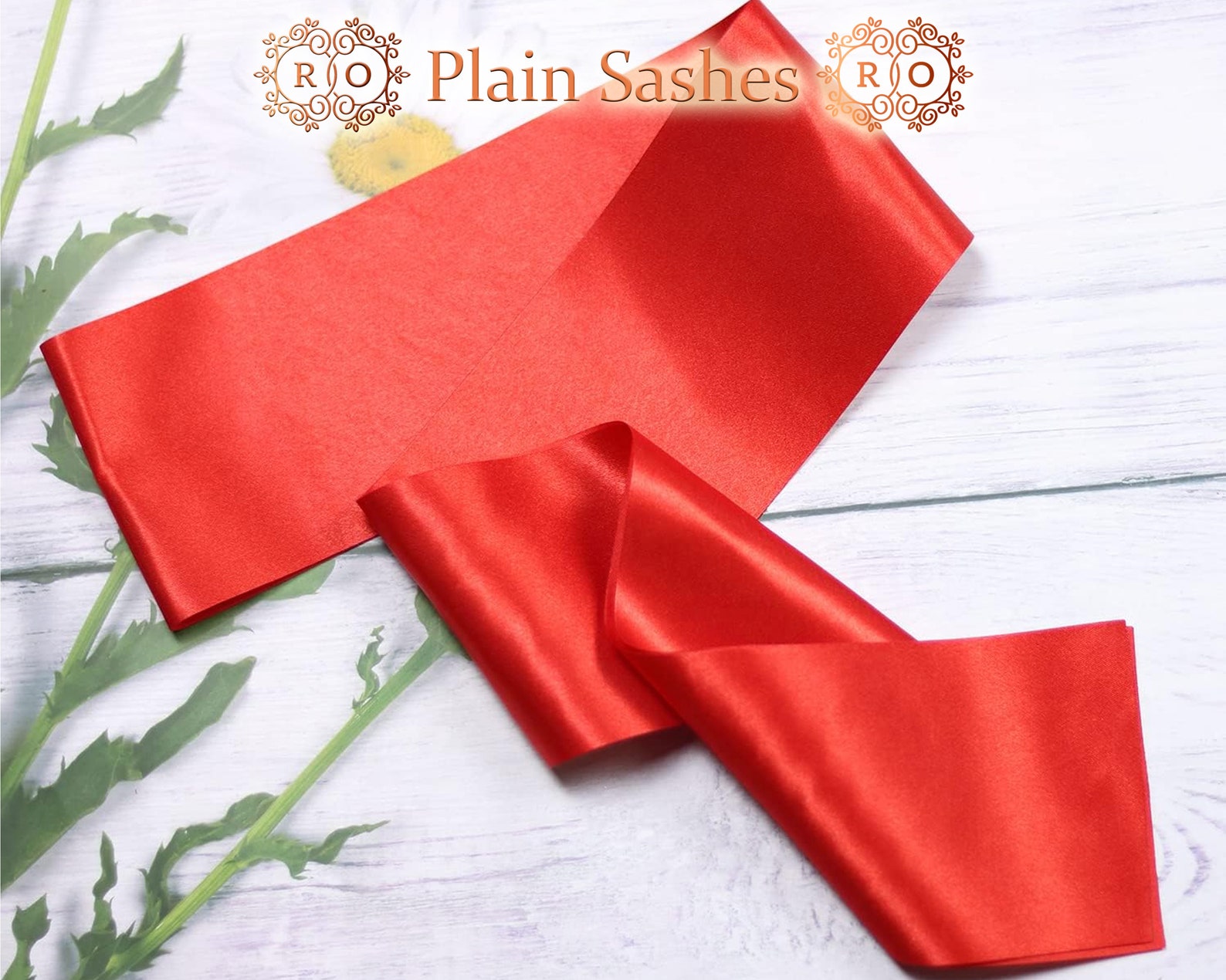 Sash Cloth Ribbon Plain Sash Blank Sash Ribbon Sashes Decorate Sash Satin Sash Pack of 10 ...