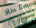 Customized Embroidery Lace Sash Custom Lace Sash Lace Sash Customize Sash Bridesmaid Sash Custom Bridal Lace Sash Custom Border Lace Sash