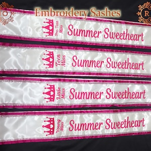 Personalized Embroidery Lace Sash Custom Lace Sash Lace Sash Customize Sash Bridesmaid Sash Custom Bridal Lace Sash Custom Border Lace Sash