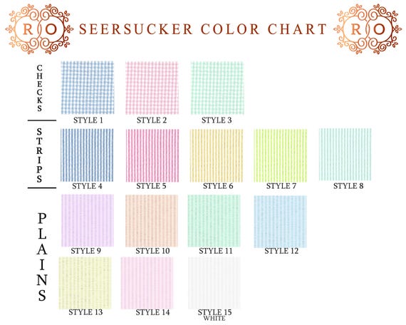 Seersucker Fabric by the Yard Half Yard Many Colors Designer Seersucker Fabric by the Yard Half Yard Many Colors Designer
