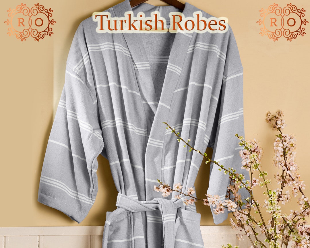 Personalized Turkish Towel Robes Custom Turkish Bathrobes Bridesmaid