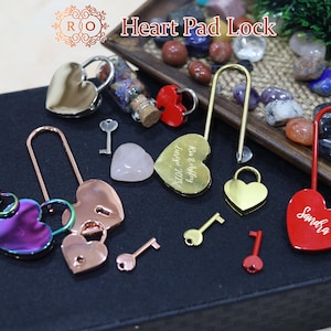 Two Hearts Locked in Love Lock, Personalized Love Lock, Custom Engraved Padlock with Key,Custom Lock for Love,Anniversary Gifts,Wedding Gift
