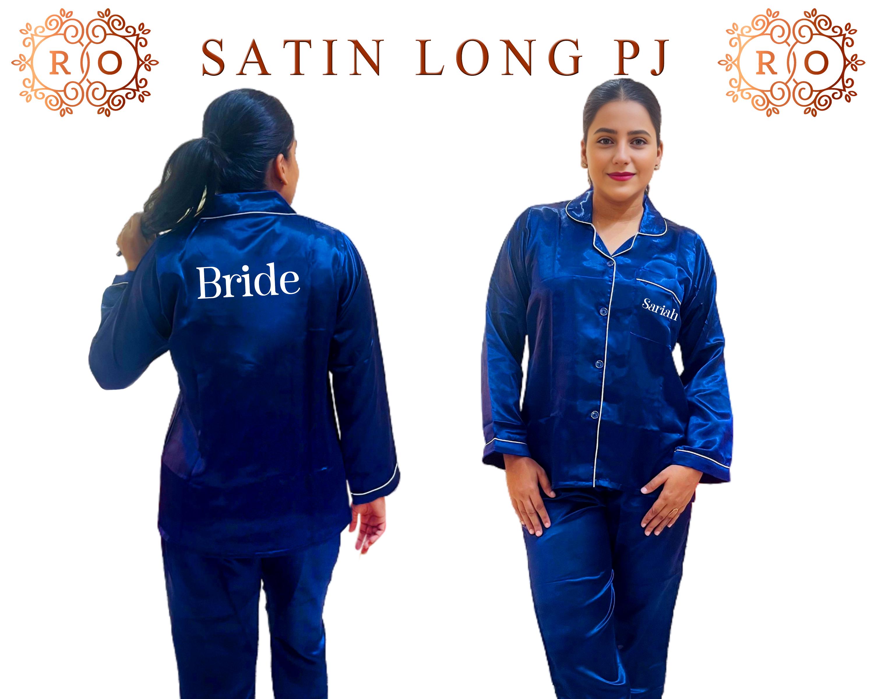 Royal Blue Pajama Set