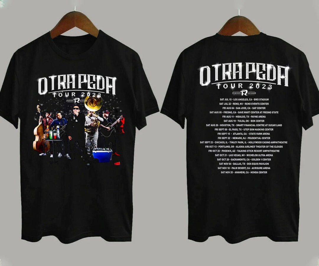 Fuerza Regida Tour Concert Tshirt Otra Peda Tour 2023 Shirt Etsy Canada