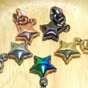 Size #5 Nylon Zipper - Star Balloon