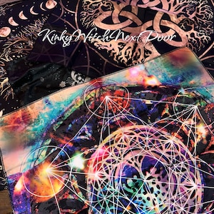 Altar Cloth-Tarot Cloth-Divination Altar Cloth-Tarot/Oracle Reading Cloth