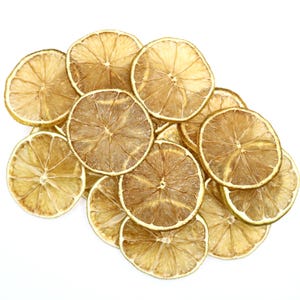 Dried Lime Slices Natural Dried Fruits Dried Citrus Garnish Dessert Decoration Healthy Dried Fruit Snack 4.0 – 5.0 cm (1.57 – 1.96&#39;&#39;)