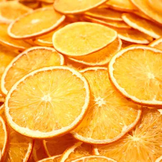 Dried Orange Slices Dehydrated Citrus Slices Natural Dried Fruit Cocktail Garnish Dessert Decoration Tea Enhancer 4.0 – 6,5cm (1.57–2.55'')