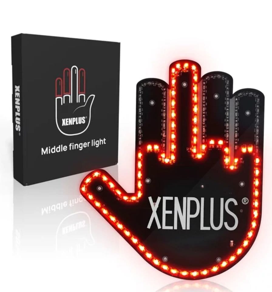 Neueste Mittelfingerleuchte für Universal Auto Led Fingerleuchten