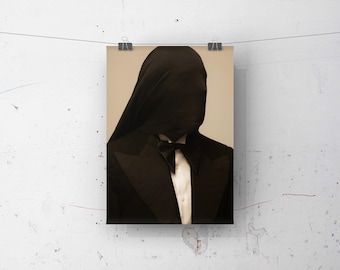 masked fine art photography print - 8X6