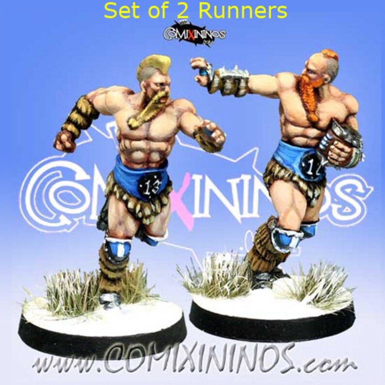 Blood Bowl Norse Teams or Sets 2016 Rules Meiko Miniatures Etsy