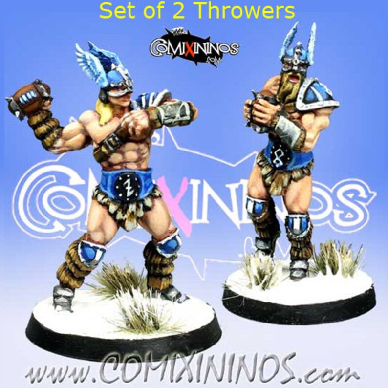 Blood Bowl Norse Teams or Sets 2016 Rules Meiko Miniatures Etsy