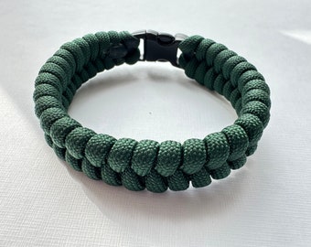 Armband aus Paracord 550 mit Klippverschluss | in verschiedenen Farben erhältlich | mit Liebe handgefertigt