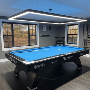 9FT-Perimeter LED Billiard Pool Table Light - Modern Design Game room light Pendant Chandelier