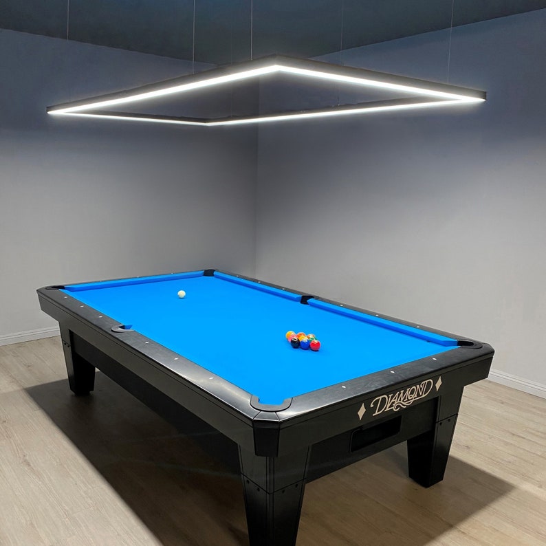 Perimeter LED Pool Table Billiard Light 7FT/8FT Etsy