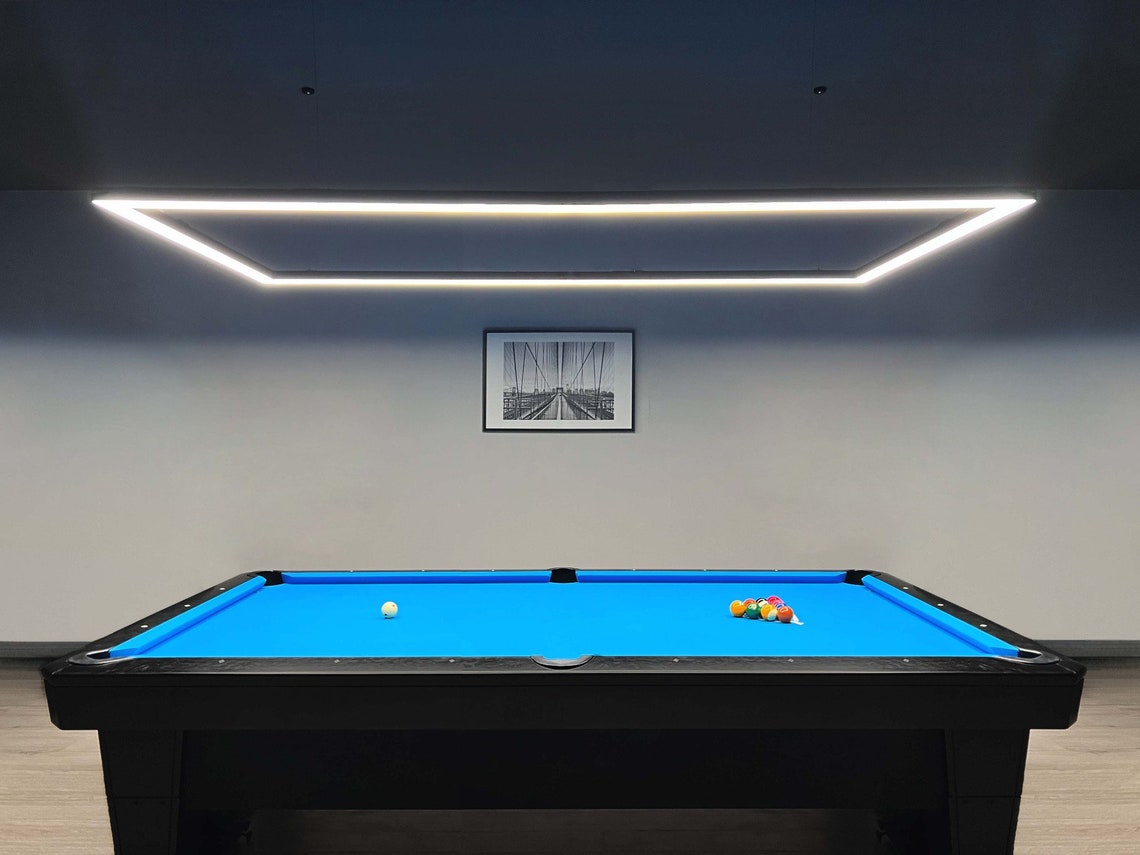 Perimeter LED Pool Table Billiard Light 7FT/8FT Etsy