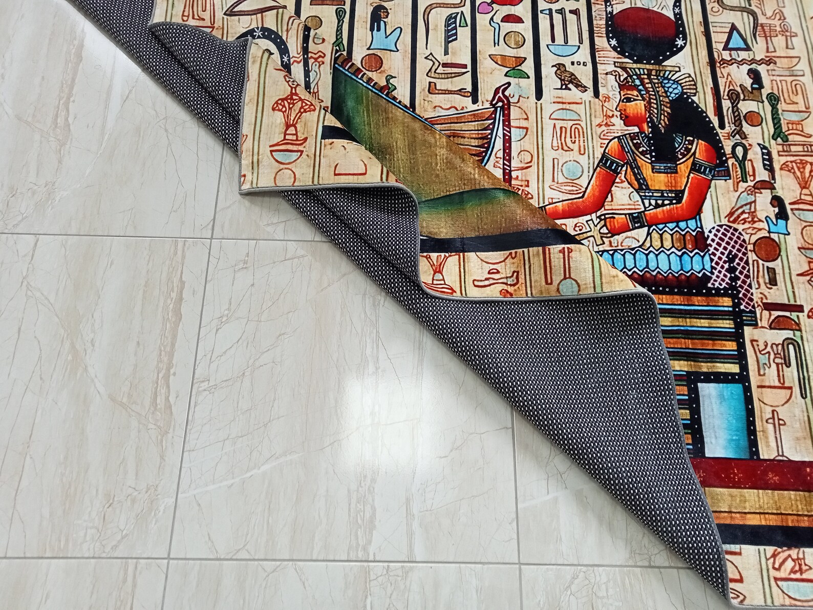Egypt Rug Hieroglyph Rug Anubis Rug Ancient Rug Egyptian - Etsy