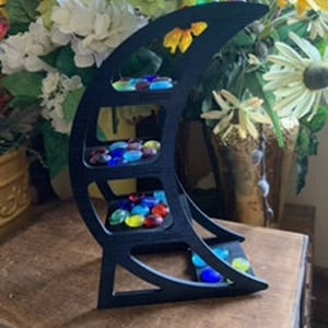 Moon Shelf Floating Shelf Crystal Shelf Crystal Display Stand