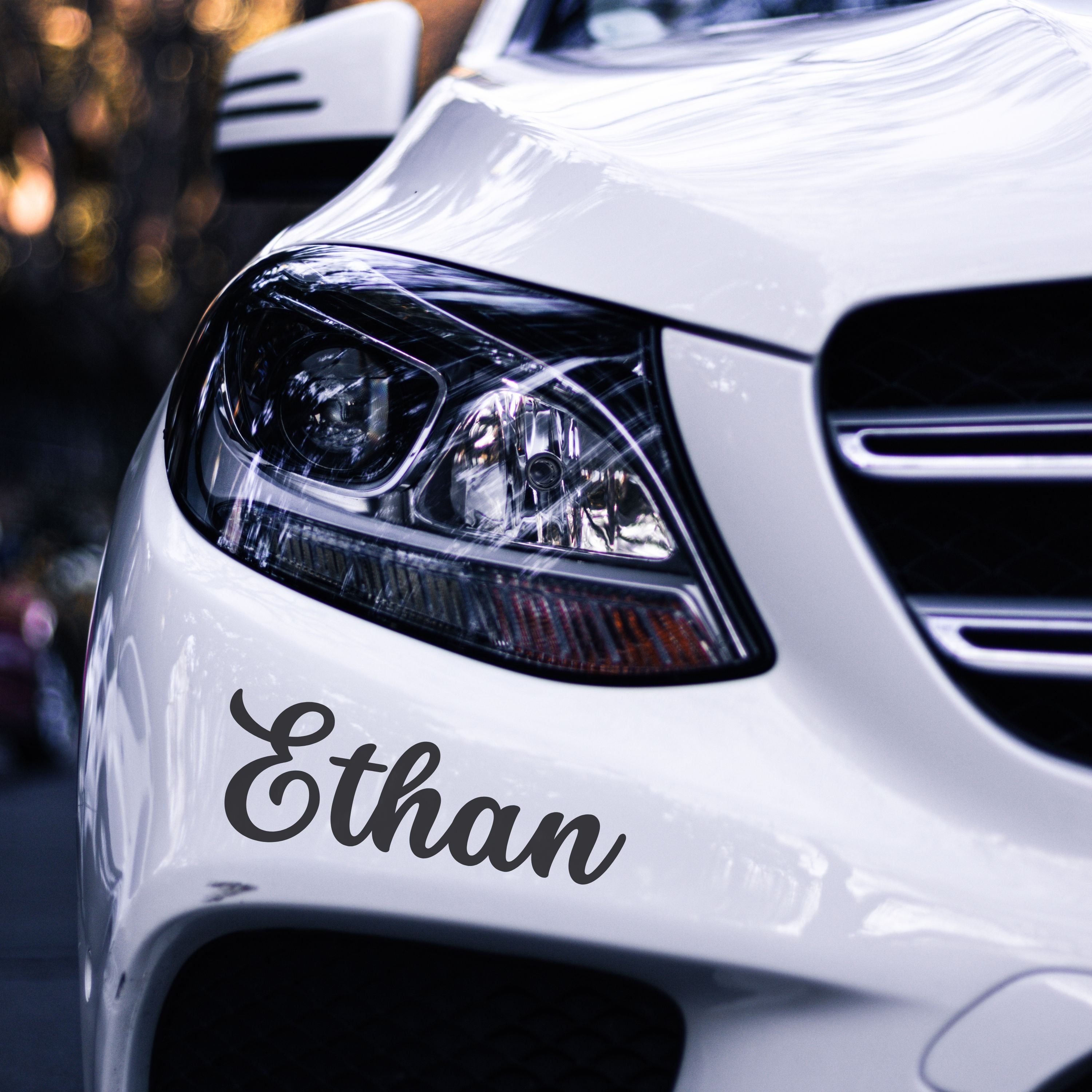 Name stickers for car dashboard deals