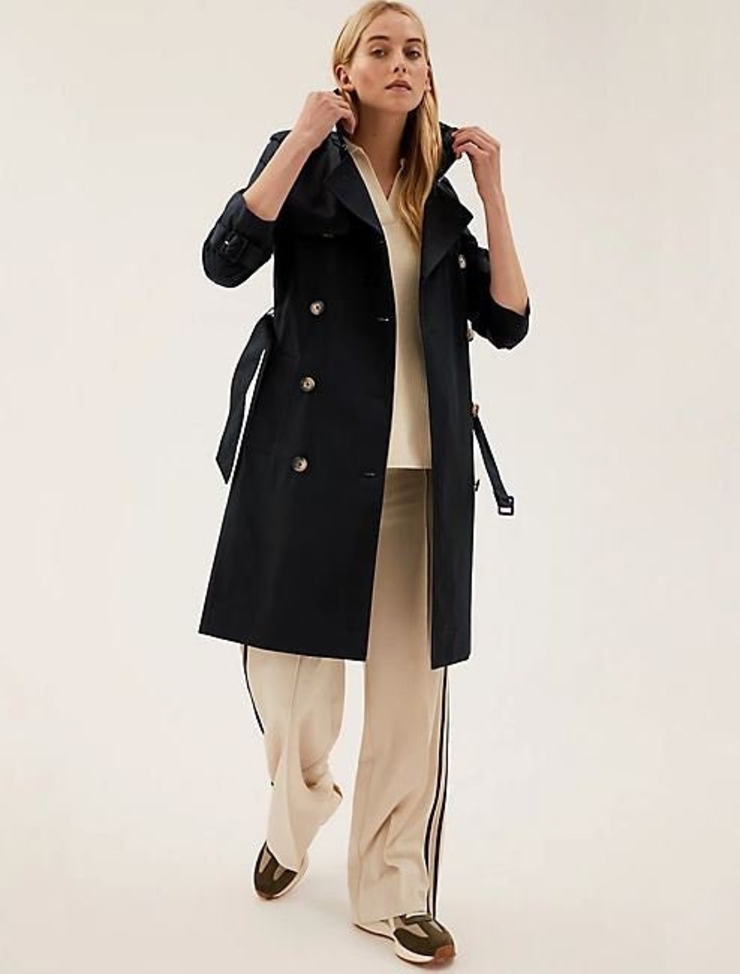 Woman Trench Coat Pattern Woman Overcoat Pattern Woman Outwear Coat ...