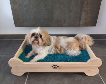 Wooden bed | dog bed | Dog bed | Handmade | Dog Lover | Bone Shaped Bed | dog basket | Dodo