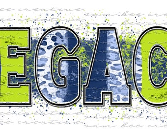 Legacy Leopard Print digitales Design / Gepard Spieltag Baseball Softball Fußball Bball / Sublimation Png Datei / sofortiger digitaler Download