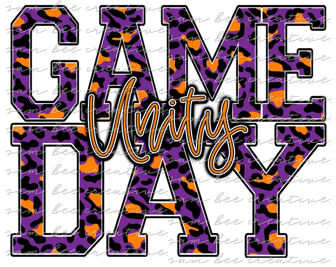Unity Leopard Game Day Digital Design / Unity Softball Cheetah ...