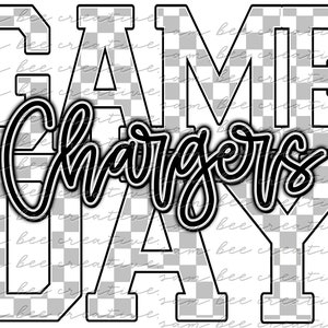 Ladegeräte Spieltag digitales Design / Baseball Fußball Basketball Retro karierter Spieltag / Sublimation png Datei / sofortiger digitaler Download