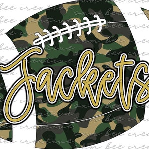 Jackets camo football digital design / camouflage design for boys / sublimation png file digital / instant download / jackets football