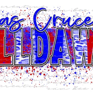Las Cruces Bulldawgs leopard brush stroke digital design / cheetah paint splatter game day design / sublimation png download instant digital