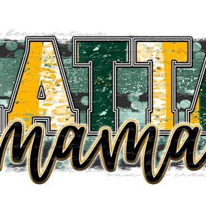 Latta mama game day digital design / leopard cheetah splatter baseball softball football / sublimation png file/ instant digital download