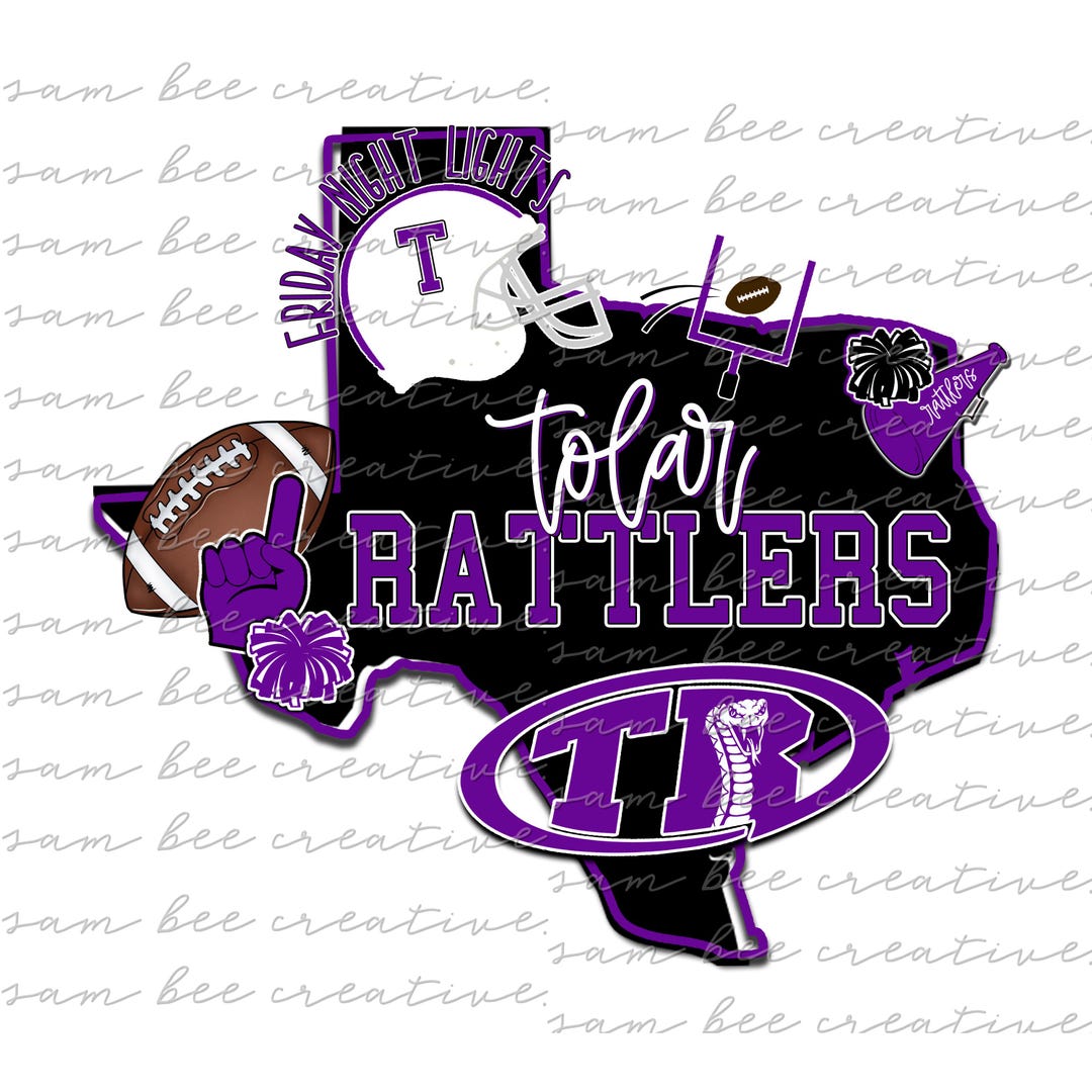 Texas Rattlers R Vector File Tolar Rattlers Texas Football Digital Design / School Spirit Small Town ...
