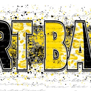Schmutzsäcke Leopard pinselstrich digital design / GepardEn splatter game day design / sublimation png datei / direkter digitaler download