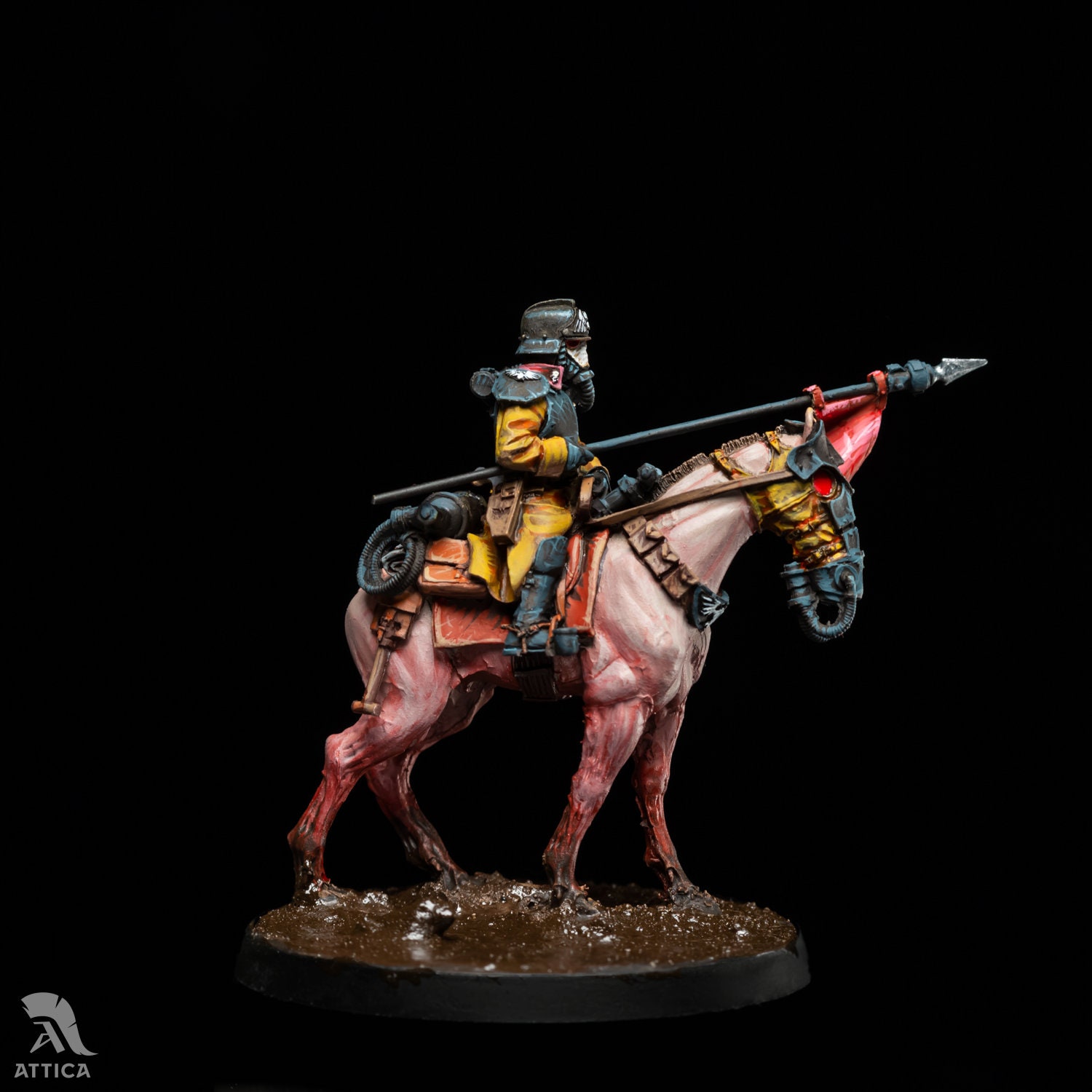 Death Korps Of Krieg Death Rider Squadron Painted Figure Warhammer 40k Death Korps Of Krieg Death Rider Squadron Painted Figure Warhammer 40k