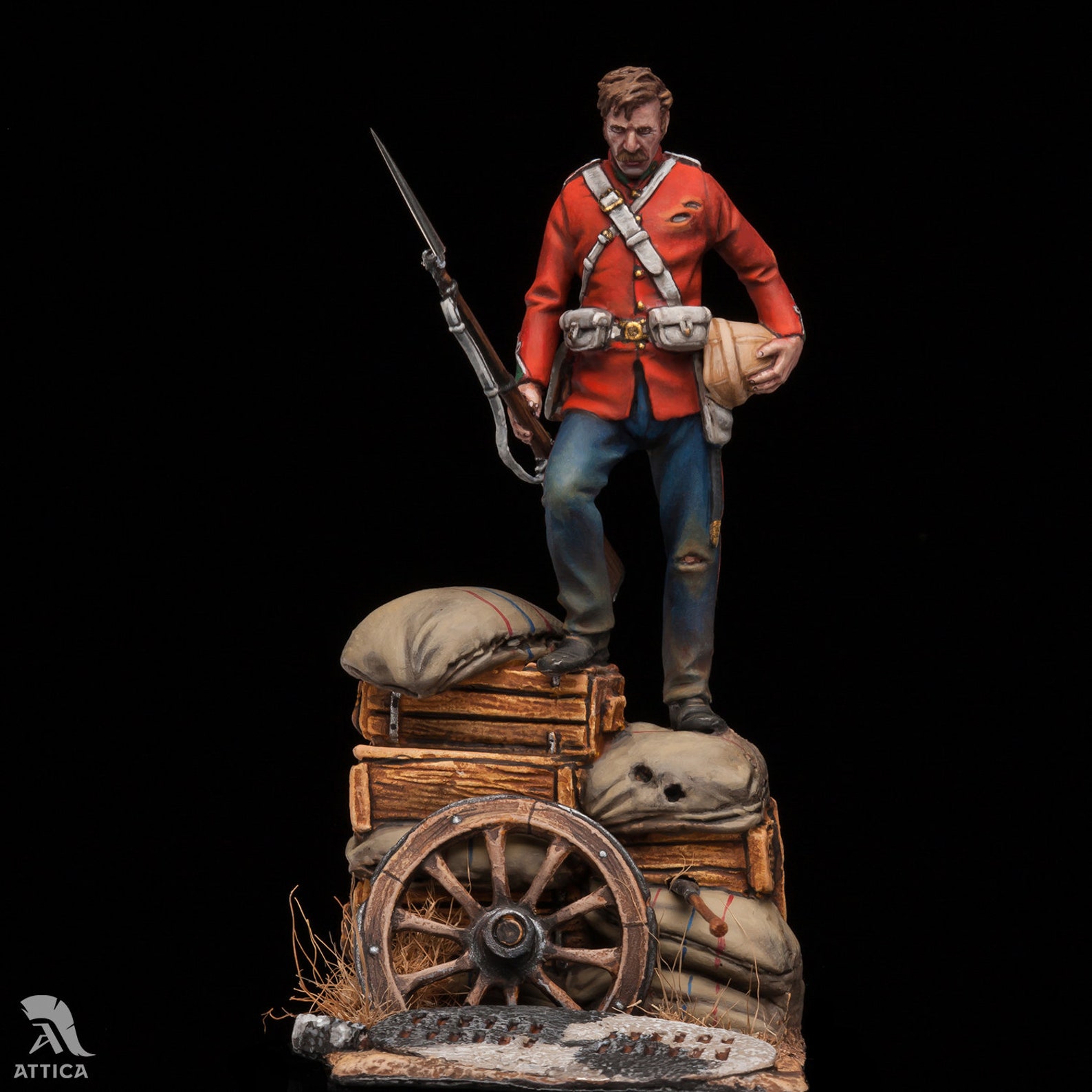British Soldier Battle of Rorke's Drift Painted Toy Soldier Miniature