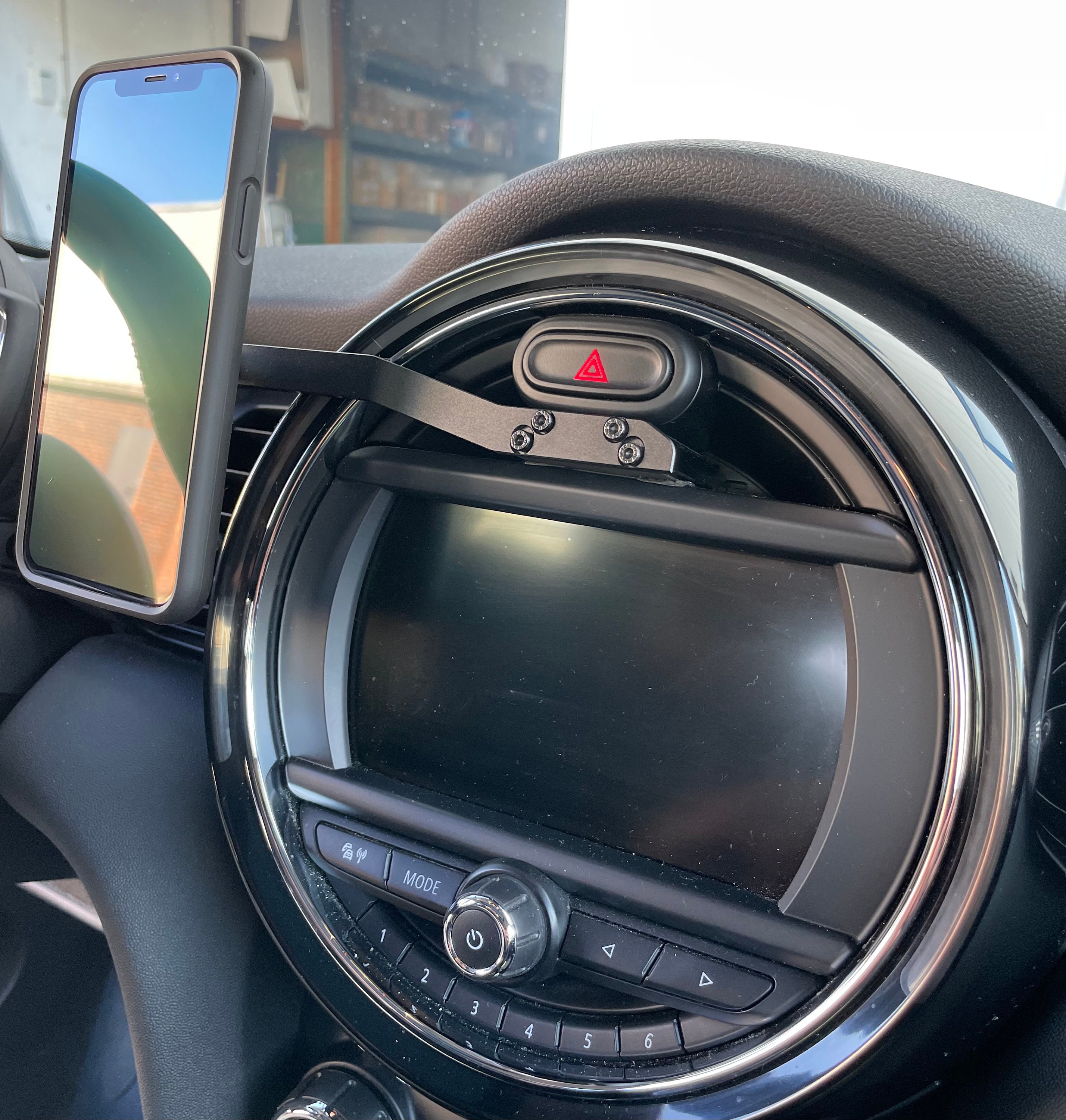 Mini Cooper Smartphone Holder. Mini Cooper Phone Holder Car Mount