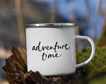 Taza de camping de Hora de aventuras, disponible individualmente o en juegos de 2 o 4