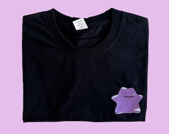 Embroidered Sweatshirt | T-Shirt | Ditto - anime, unisex