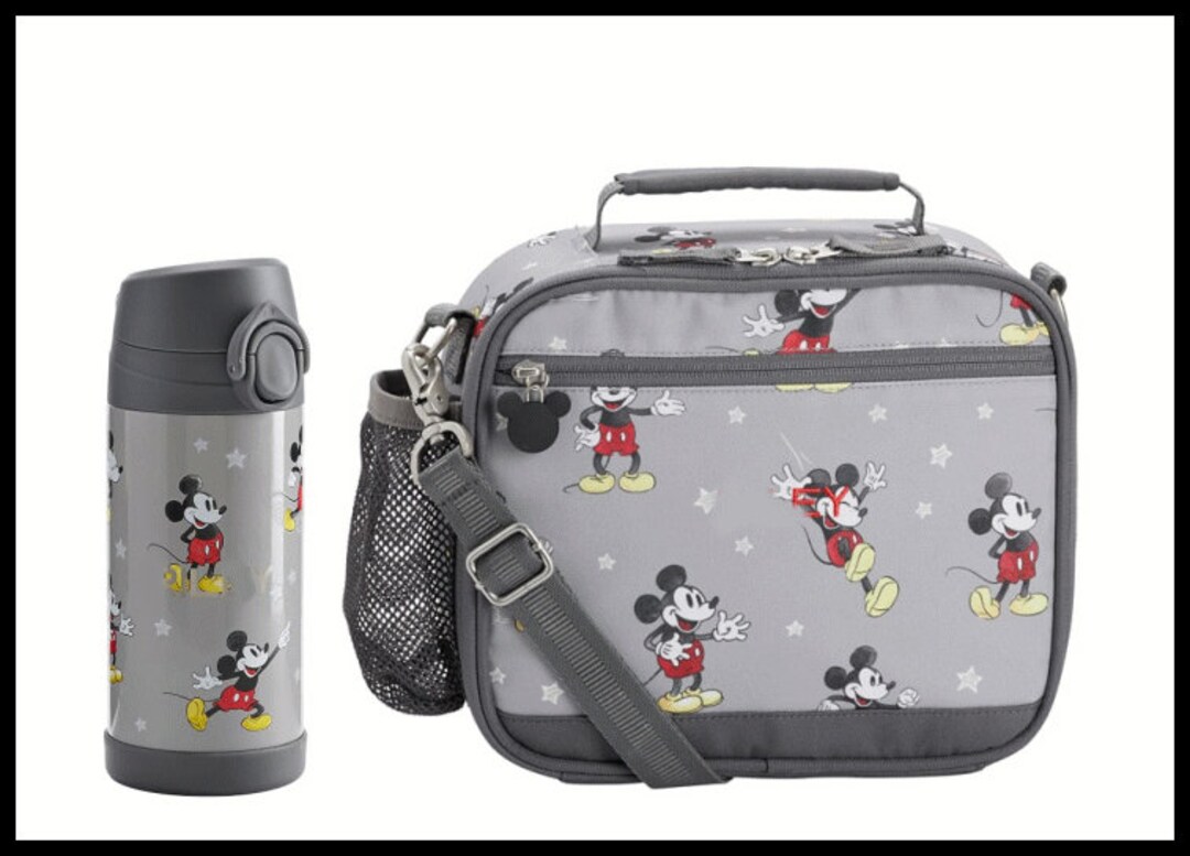 NEW RARE Pottery Barn Disney Mickey Mouse Cold Pack Lunchbox & Etsy
