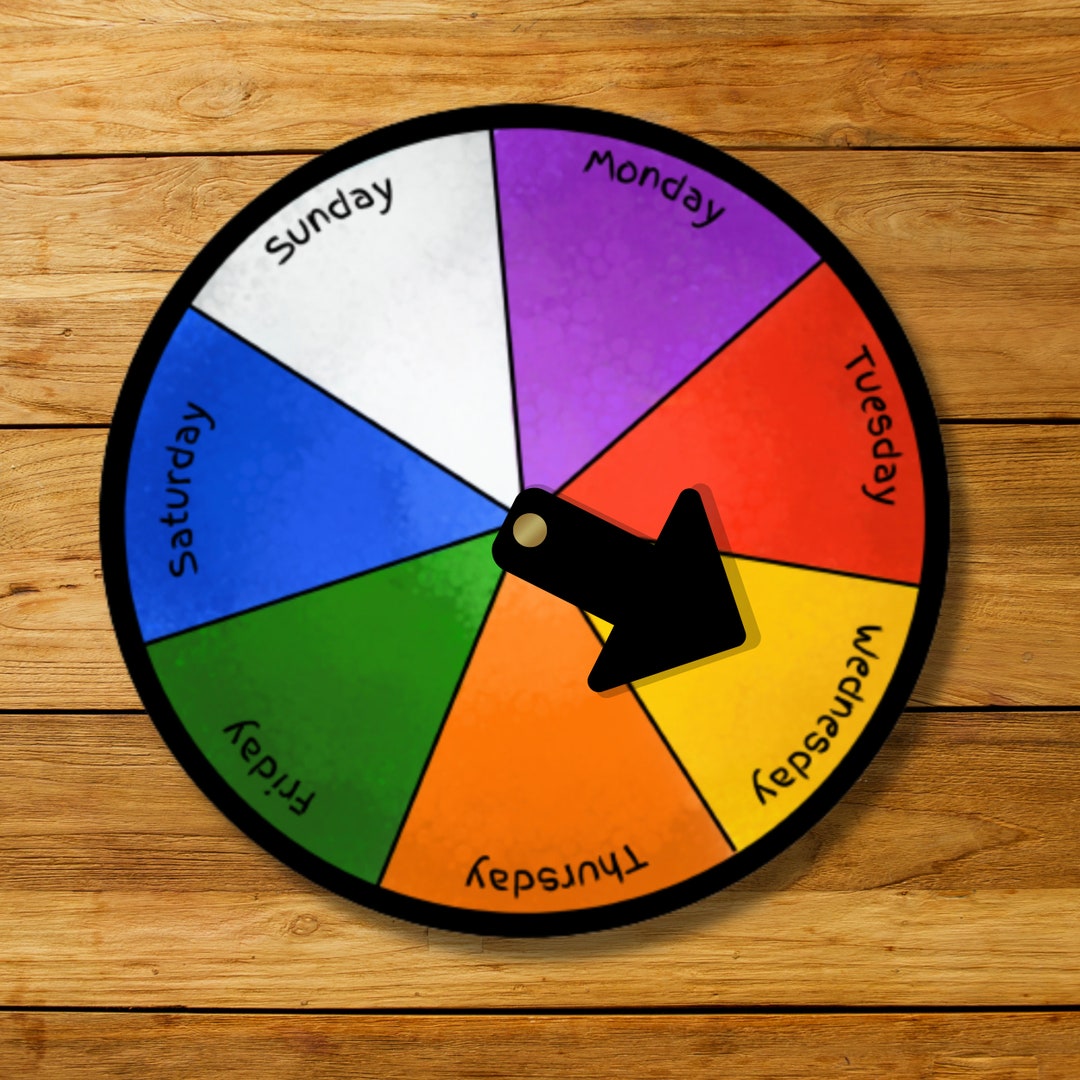 days-of-the-week-wheel-printable-montessori-calendar-toddler-etsy