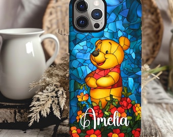 Winnie the Pooh Phone Case for iPhone 15 14 13 Pro Max 16 Max Xr 8